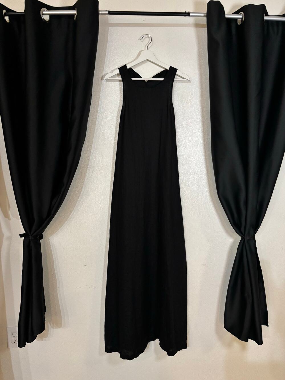 Visible art-100% linen dress